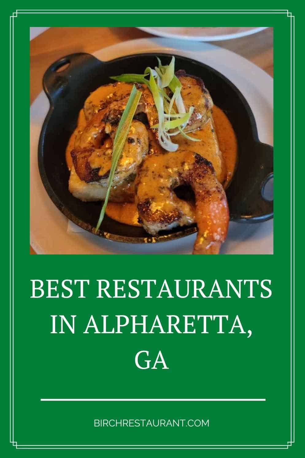Restaurants in Alpharetta, GA