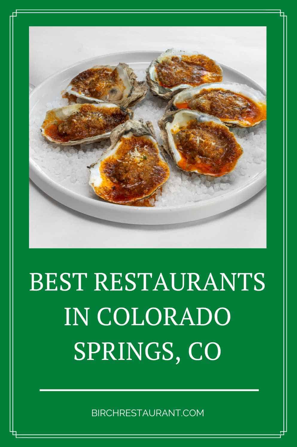 Restaurants in Colorado Springs, CO