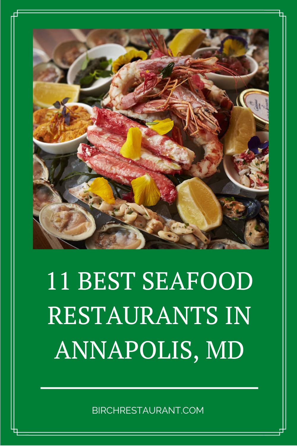 Seafood Restaurants in Annapolis