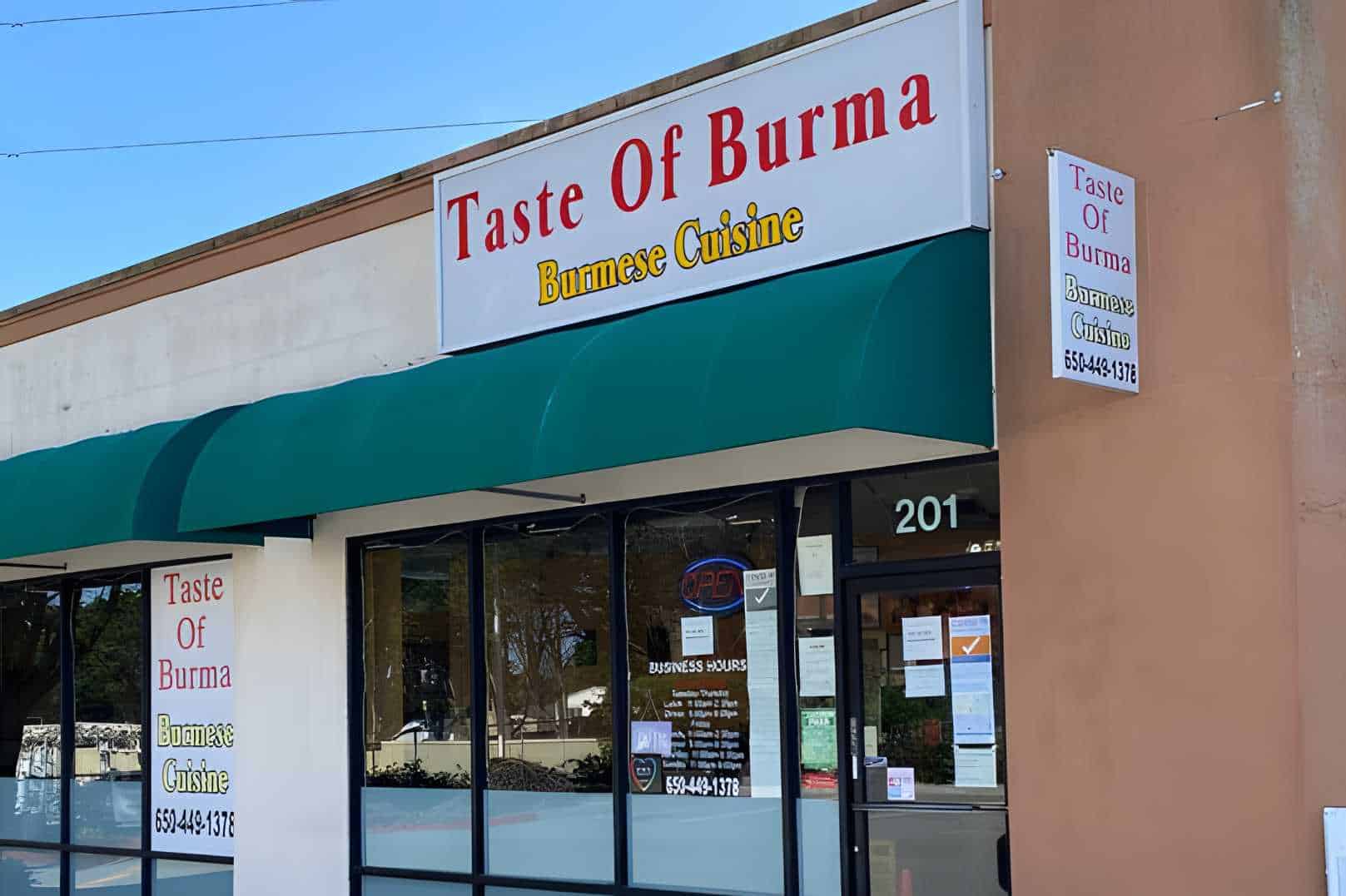 Taste of Burma Restaurants in Daly City, CA