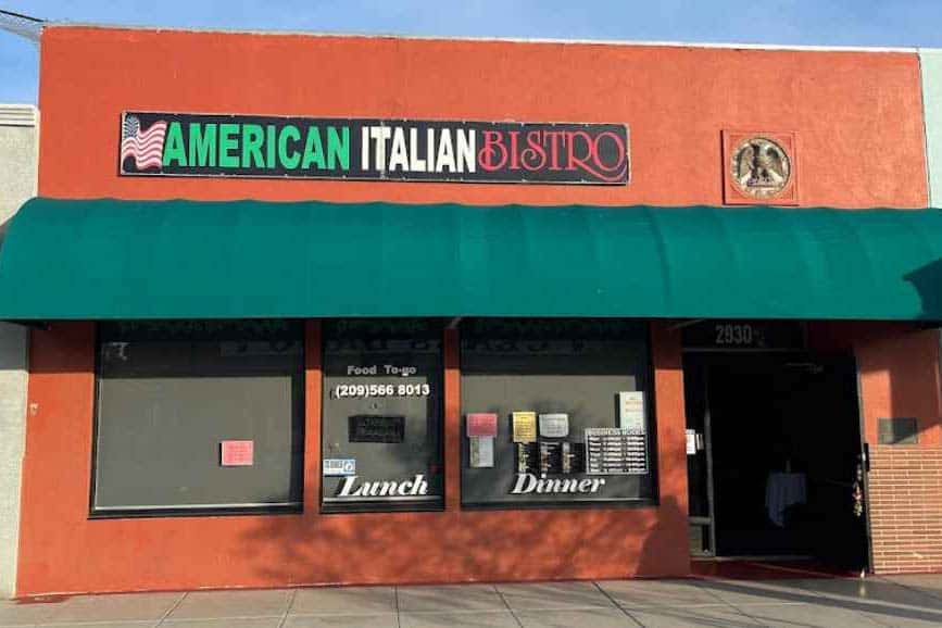 Ceres, CA Best Restaurant American Italian Bistro Restaurant