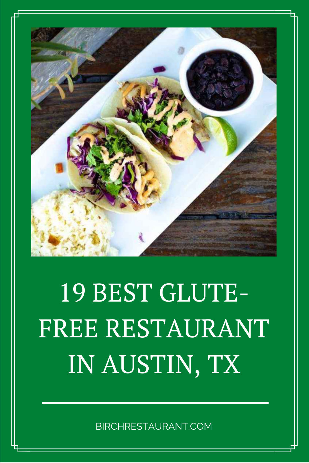 Glute-Free Restaurant in Austin, TX