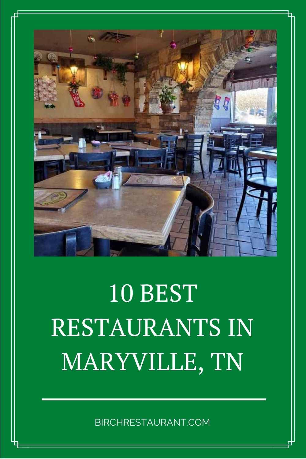 Best Restaurants in Maryville, TN