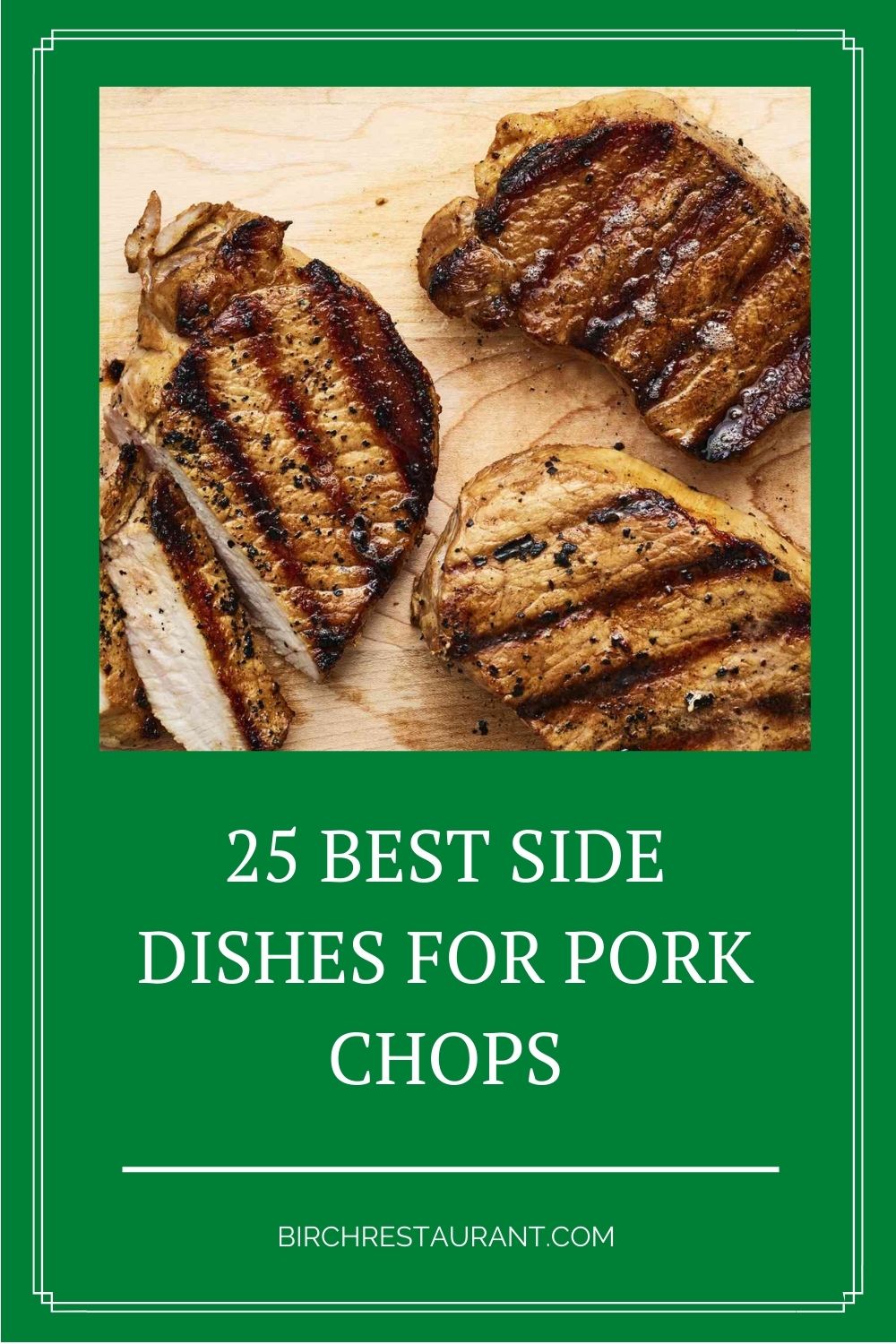 Best Side Dishes For Pork Chops