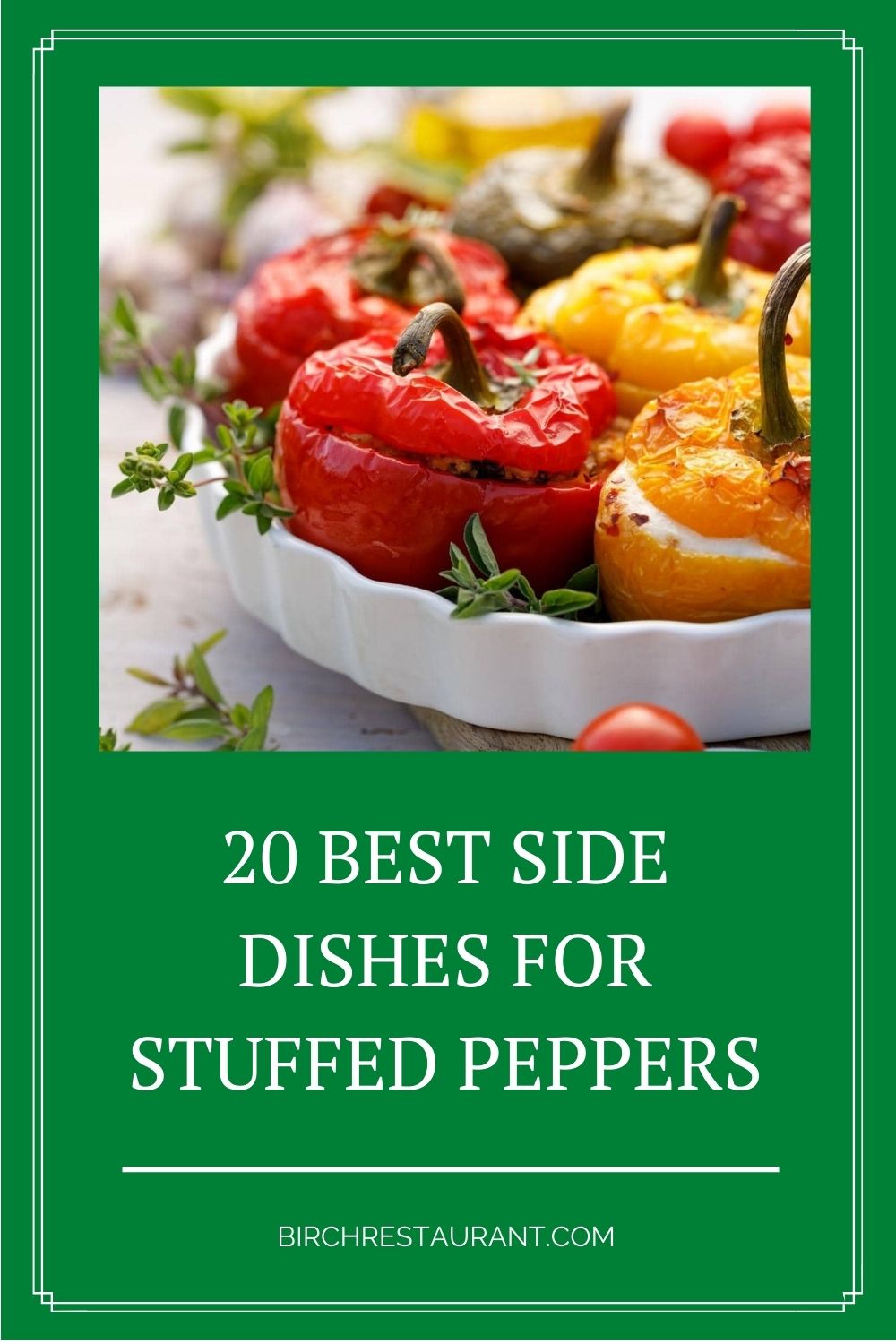 Best Side Dishes For Stuffed Peppers
