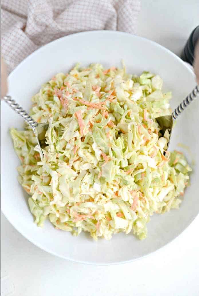 Classic Cole Slaw Recipe with Homemade Dressing