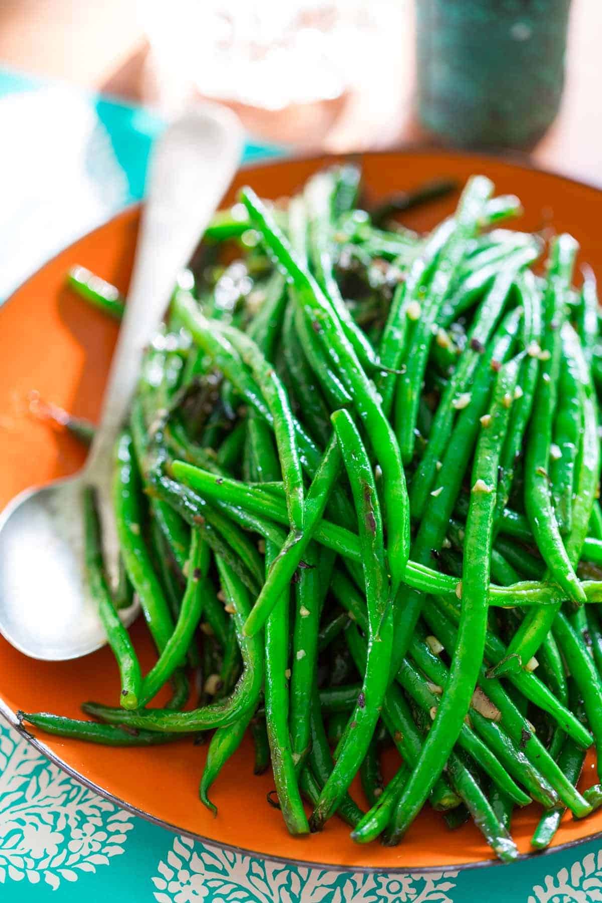 Simple Skillet Green Beans