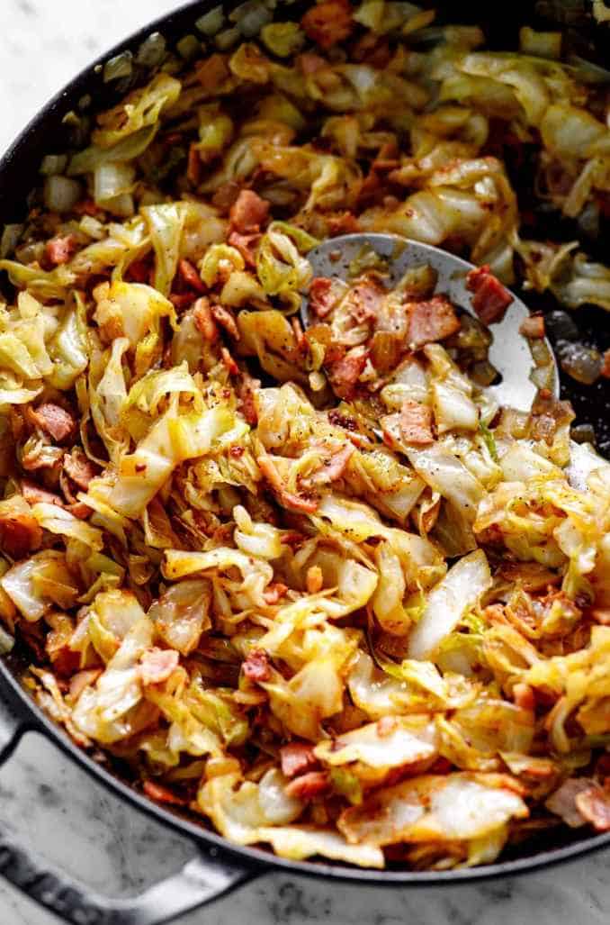 Fried Cabbage 