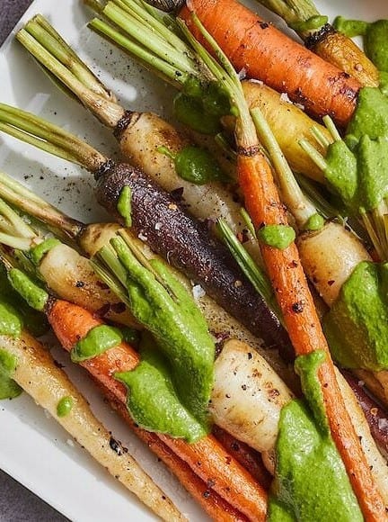 Charred Carrots with Herbs