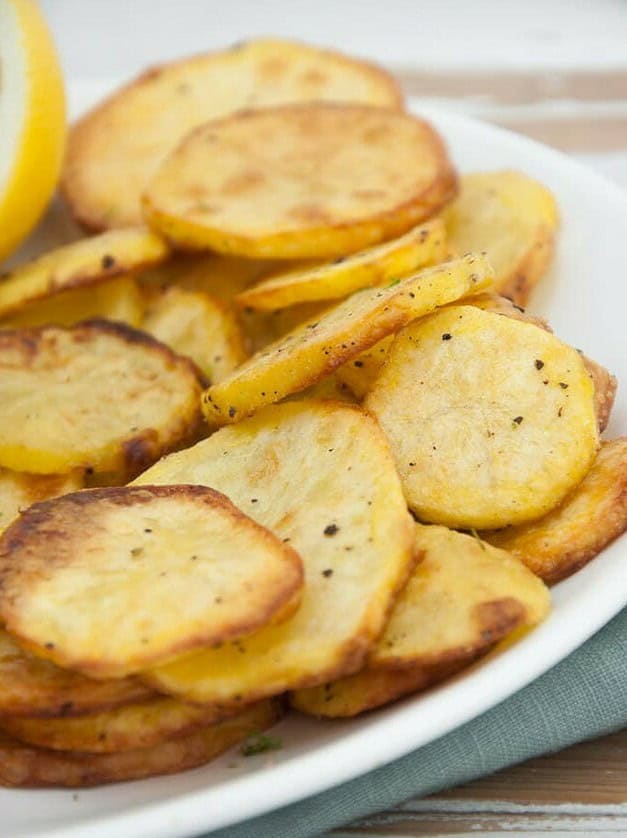 Oven Baked Potato Slices