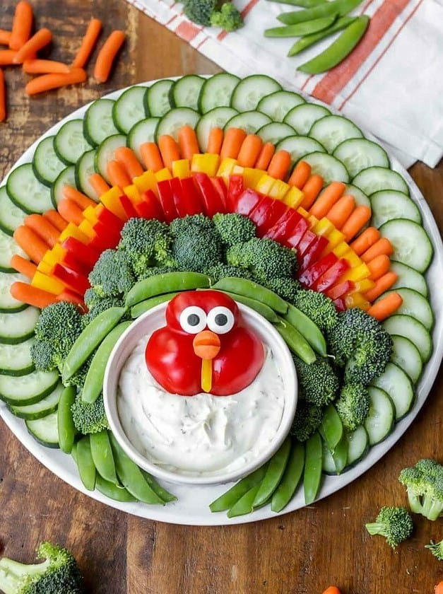 Turkey Veggie Tray