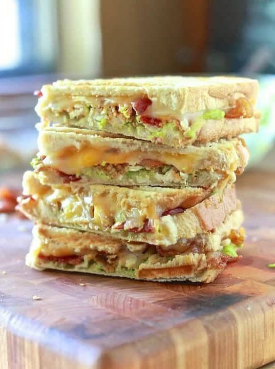 Chicken, Bacon and Avocado Panini