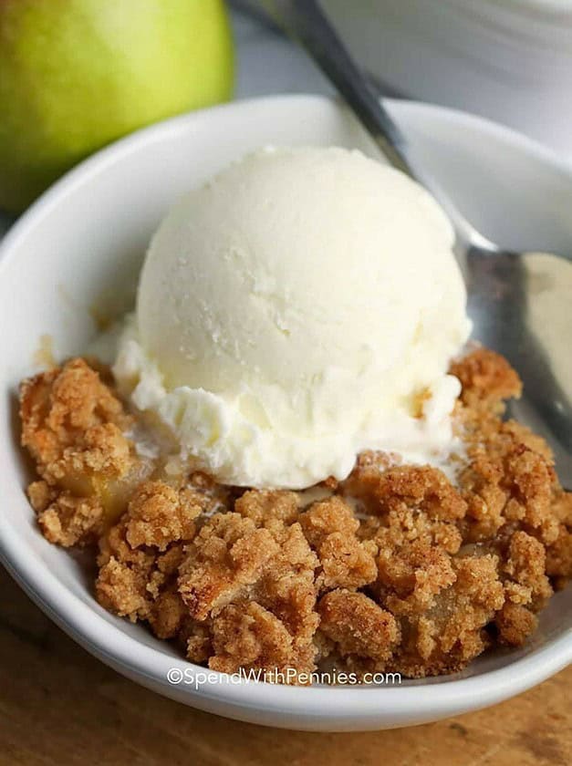 Homemade Apple Crumble