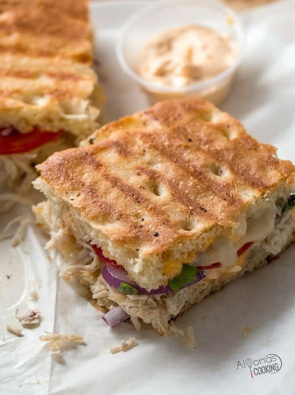 Frontega Chicken Panini Sandwich