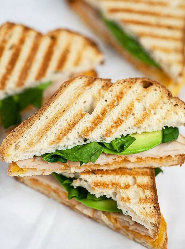 Chipotle Chicken Panini with Avocado