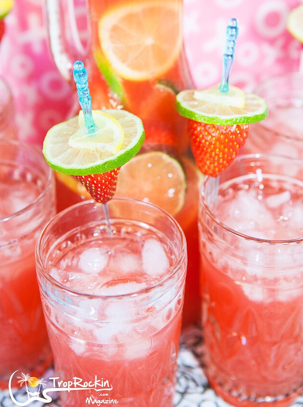 Strawberry Rum Punch