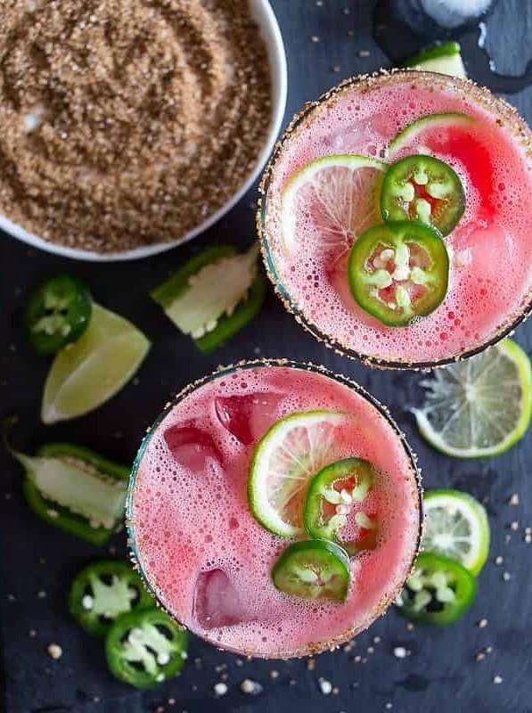 Jalapeno Watermelon Margarita