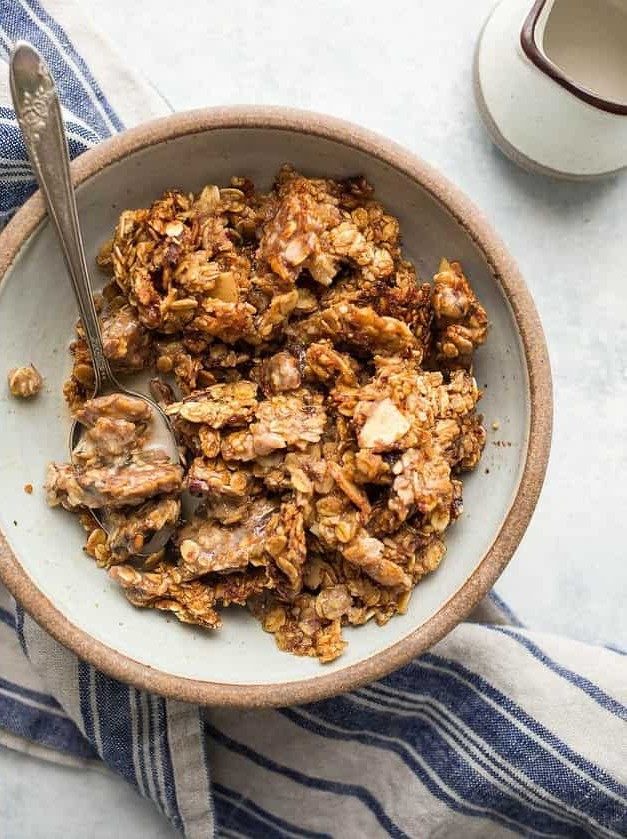 Maple Date Granola with Almonds