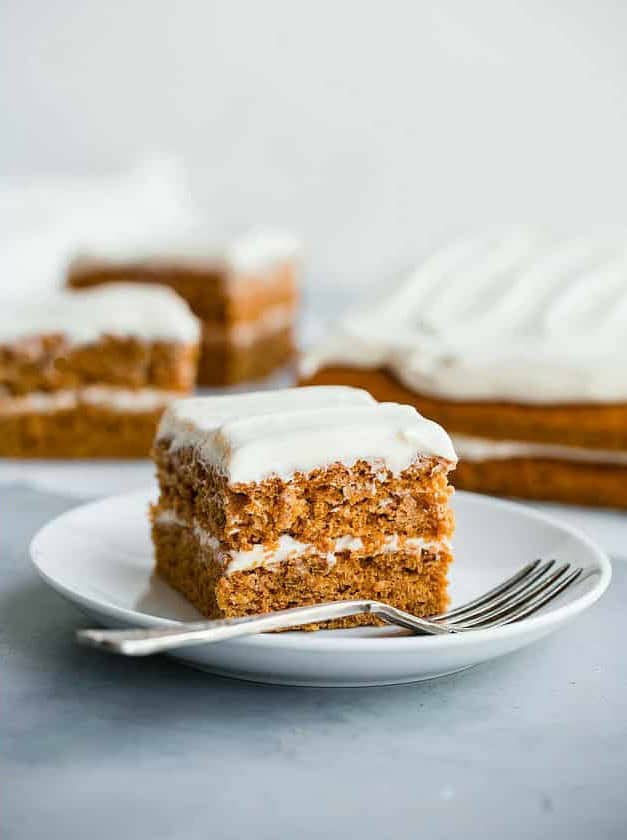 Pumpkin Sheet Cake