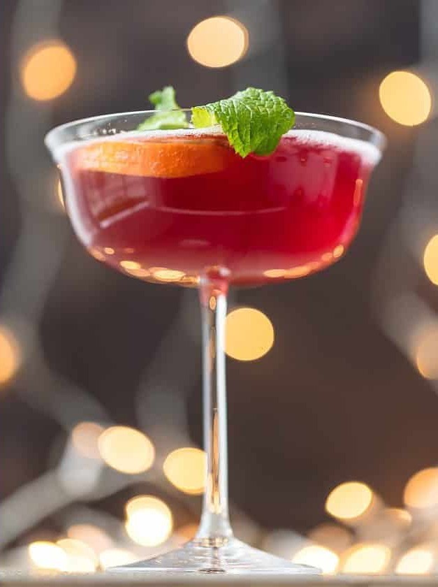 Sparkling Holiday Flirtini