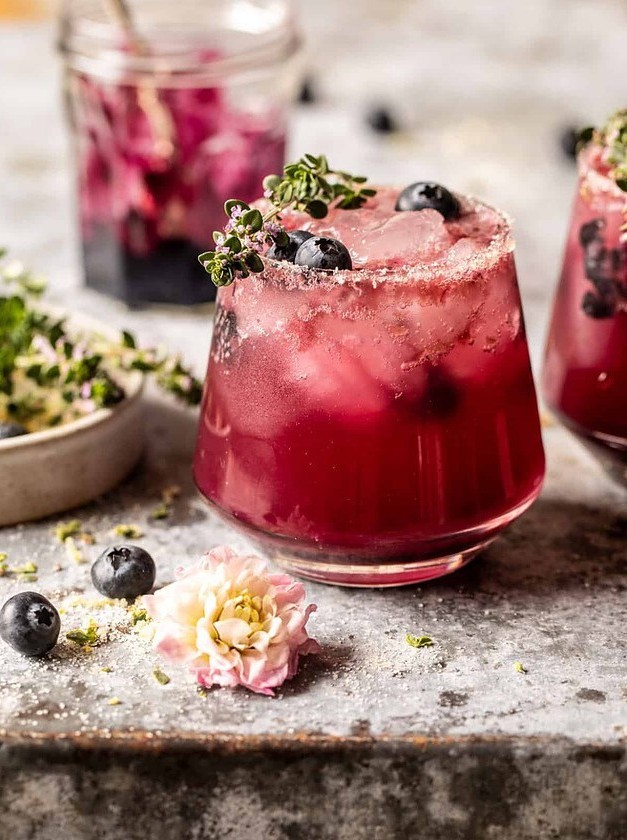 Blueberry Lemon Thyme Smash