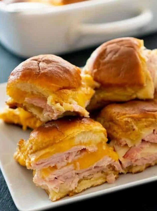 Ham & Turkey Hawaiian Roll Sliders