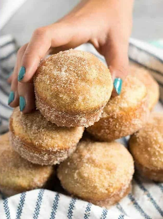 Cinnamon Sugar Donut Muffins