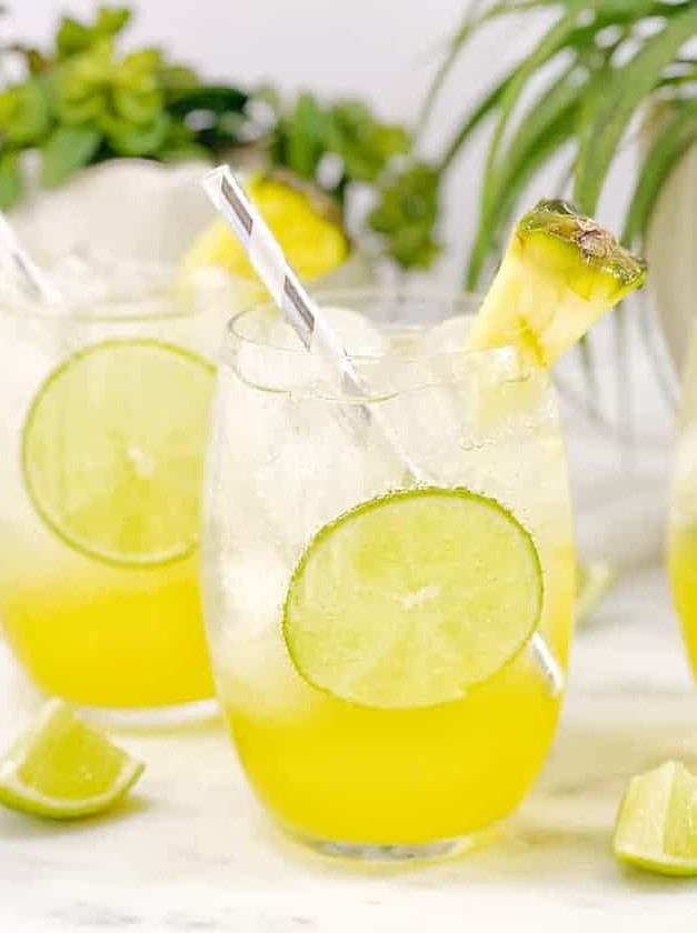 Gin and Pineapple Juice Cocktail