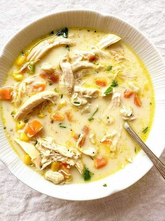 Creamy Chicken Vegetable Soup