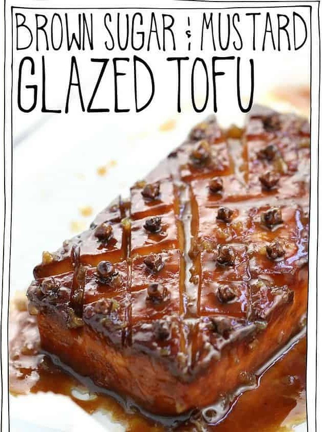 Brown Sugar & Mustard Glazed Tofu