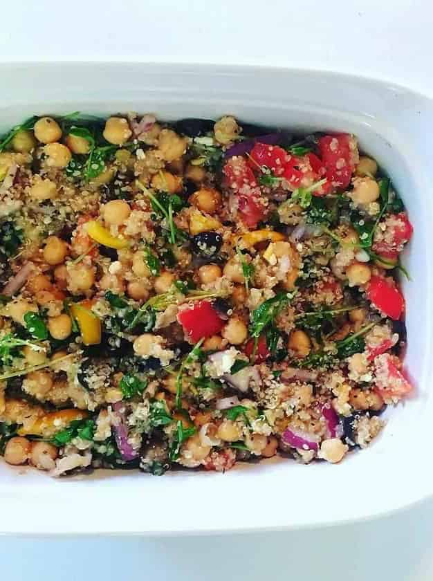 Mediterranean Quinoa Salad