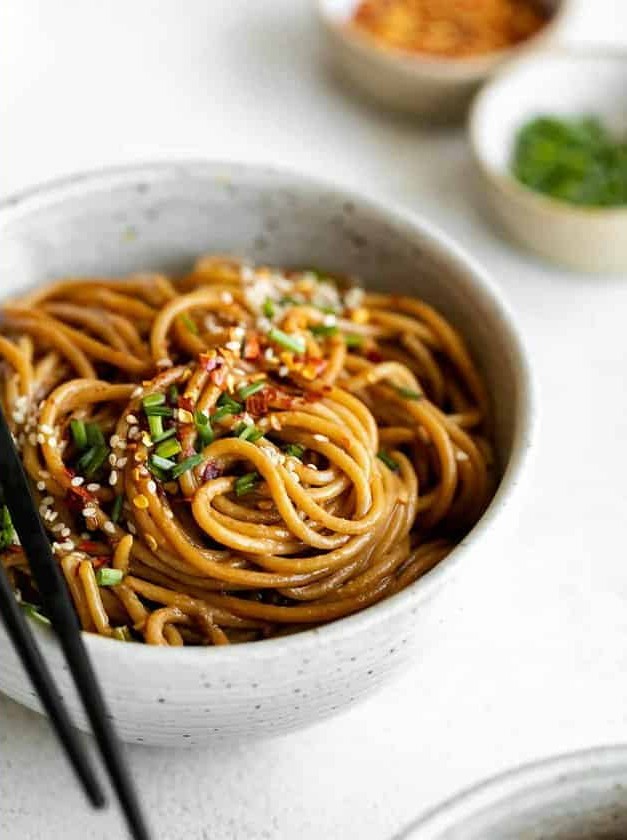 Garlic Sesame Noodles