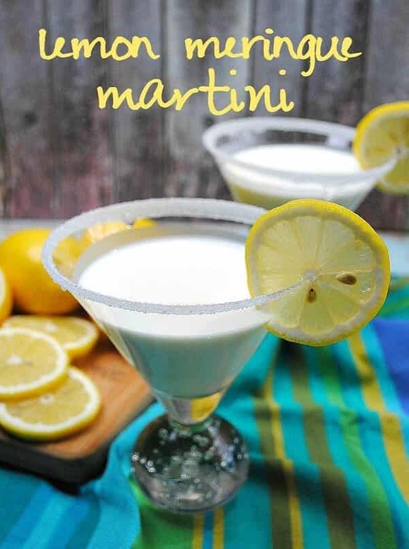 Lemon Meringue Martini