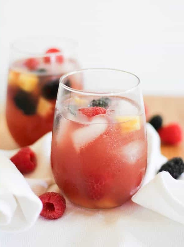 Pineapple Rosé Sangria