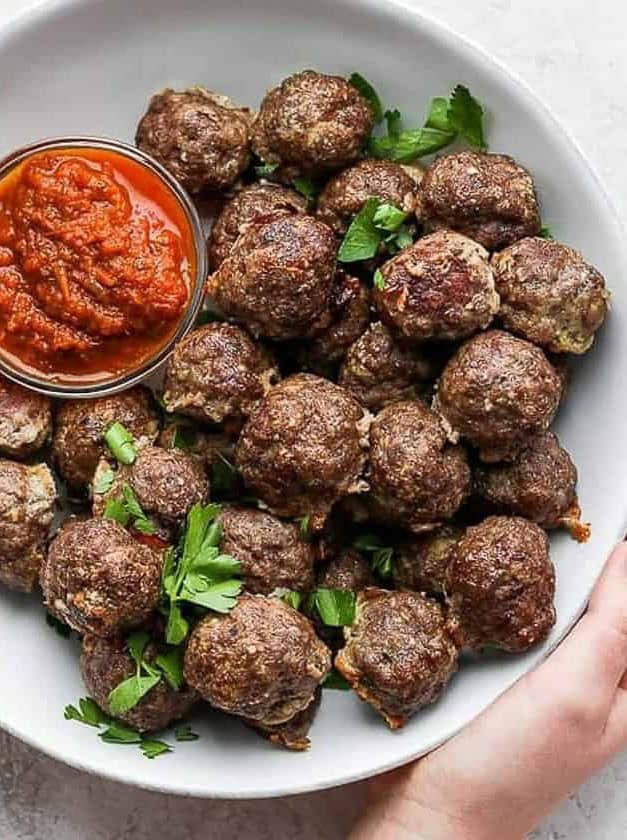 Oven Baked Meatballs