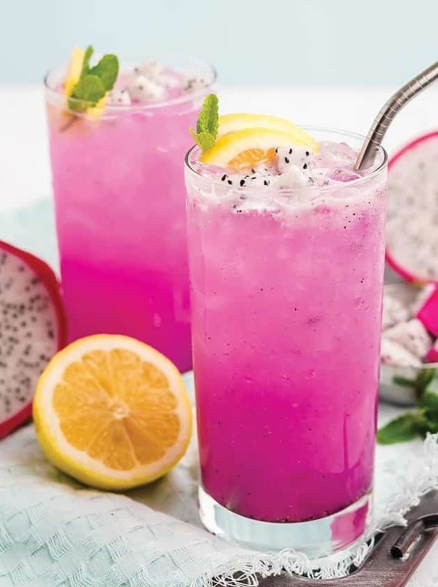 Dragon Fruit Lemonade