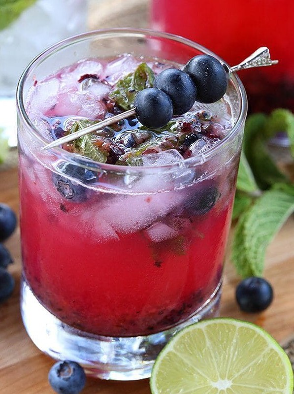 Blueberry Mojito