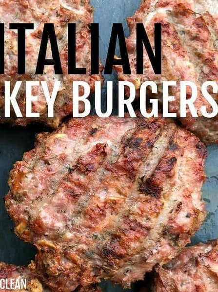 Italian Turkey Burgers