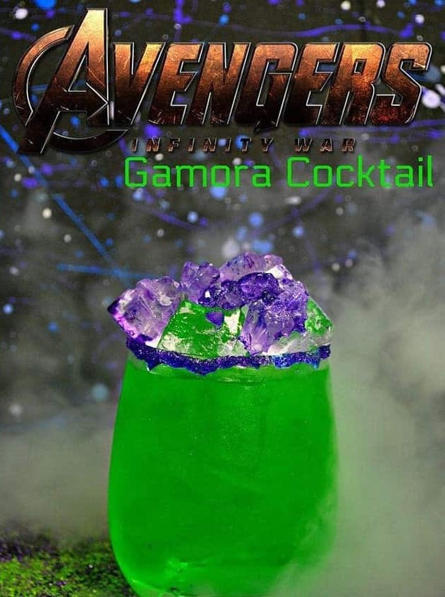 Gamora Inspired Cocktail