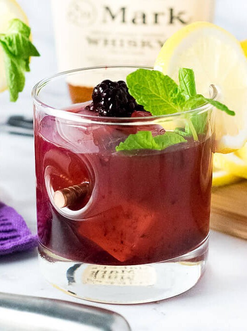 Blackberry Bourbon Lemonade