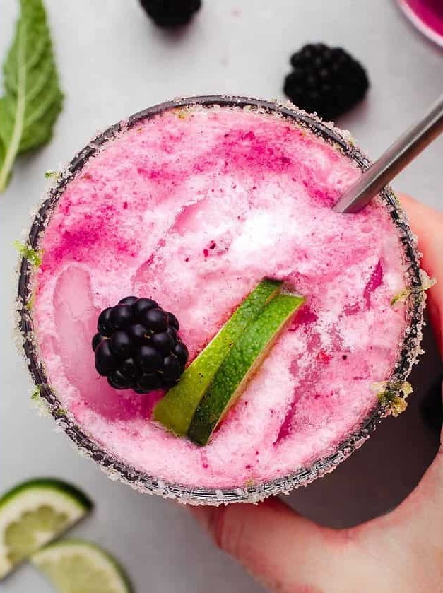 Creamy Blackberry Mojito