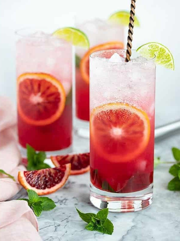 Blood Orange Mojito