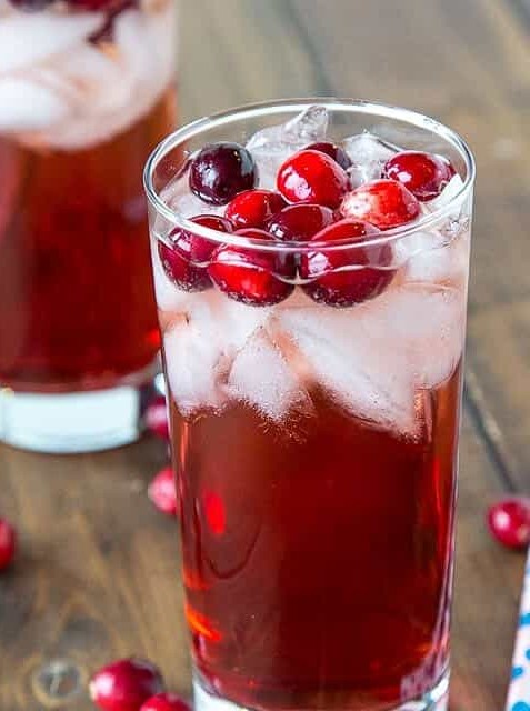 Holiday Wine Spritzer