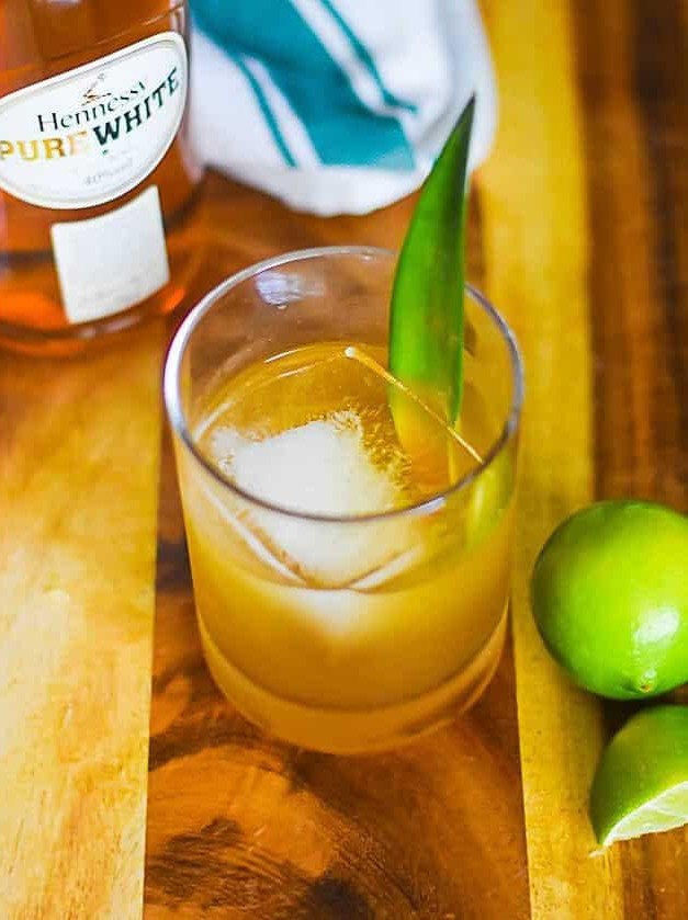 Tropical Hennesy Pure White Cocktail