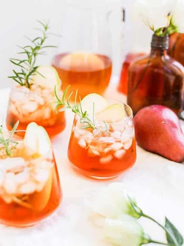 Aperol Pear Cider Spritz