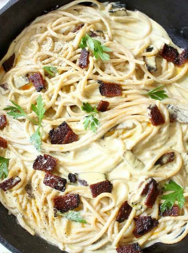 Vegan Pasta Carbonara