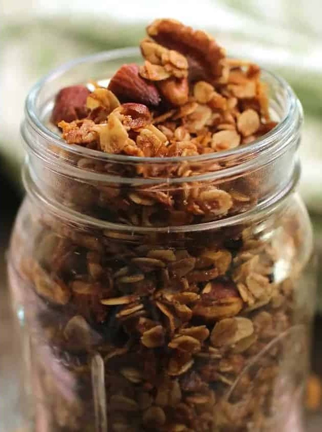 Small Batch Butter Pecan Granola