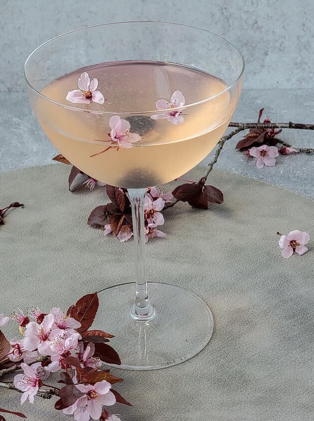 Cherry Blossom Gin Cocktail