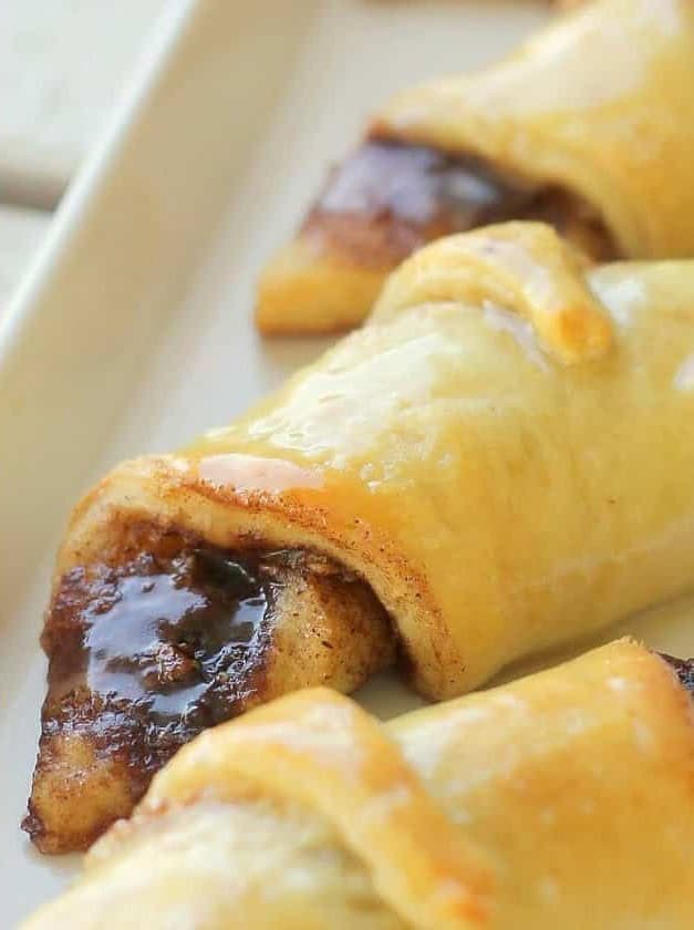 Cinnamon Cream Cheese Crescent Rolls