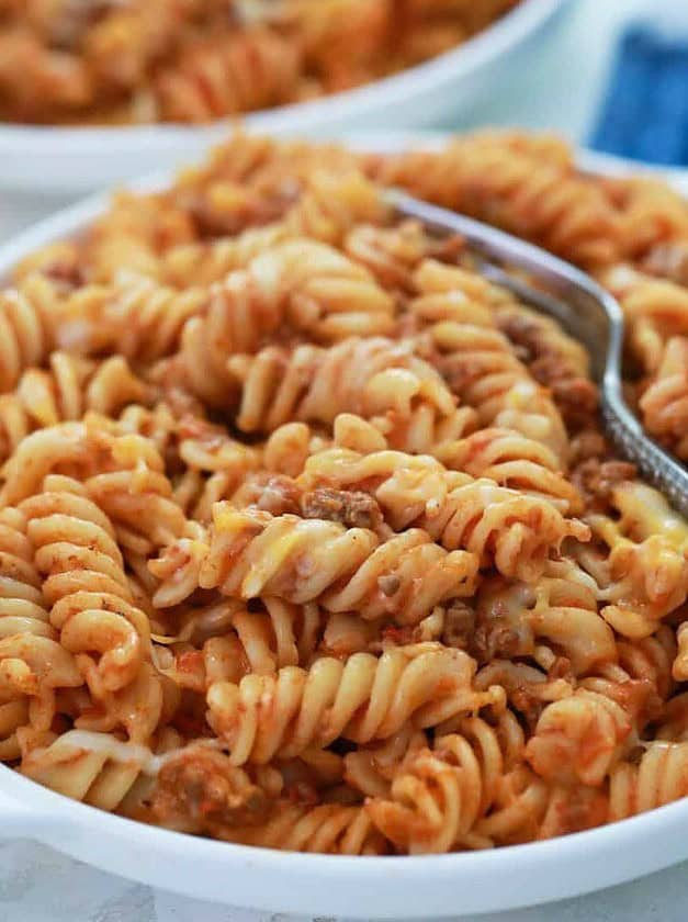 Cheesy Taco Pasta